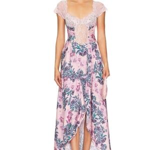 NWOT Free People Bad For You Maxi Bodysuit Dress